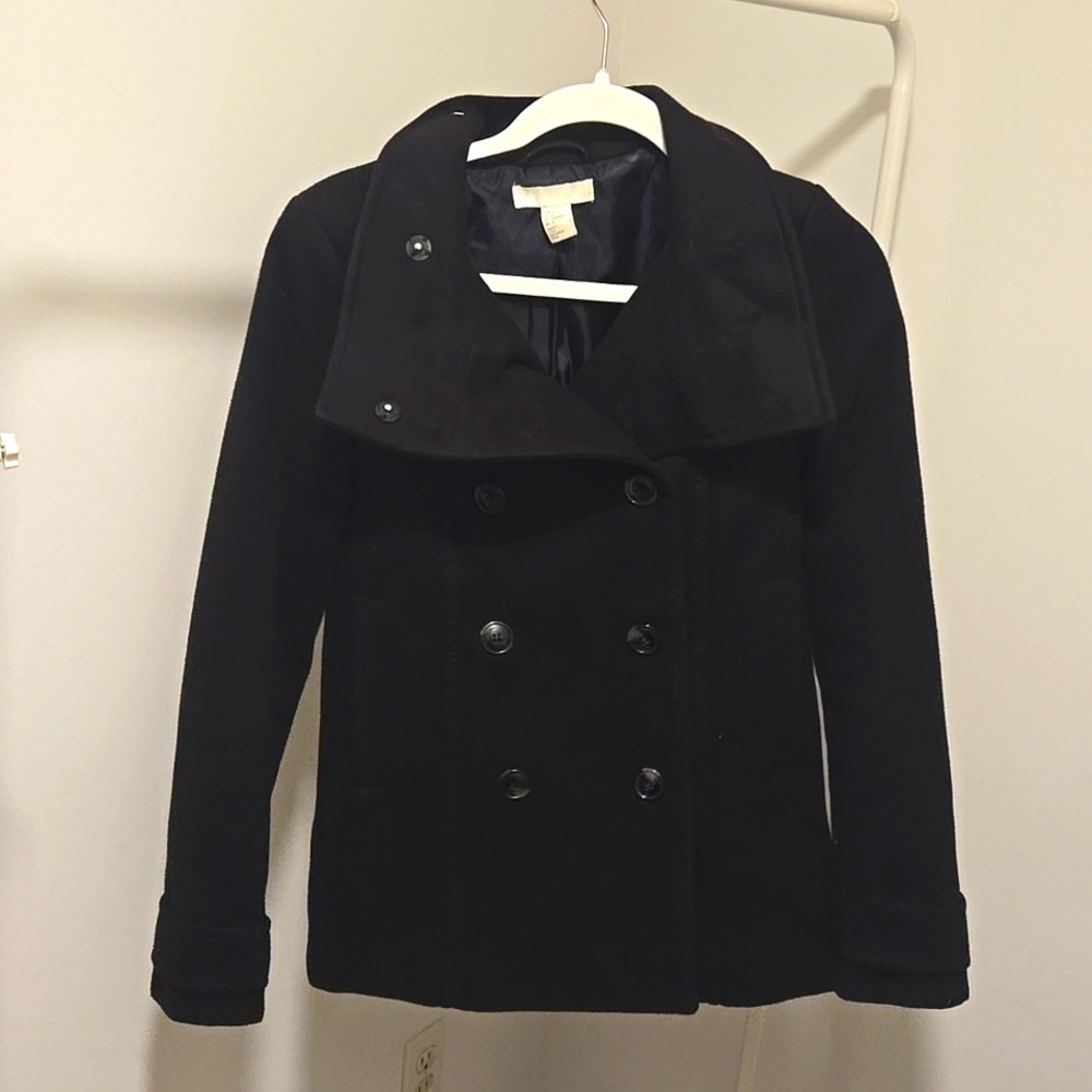 H&M Double Breasted Wool Jacket
